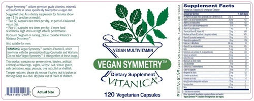 Vegan Symmetry Vitanica