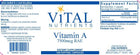 Benefits of Vitamin A 7500mcg RAE - 100 Softgels | Vital Nutrients | Supports Healthy Vision