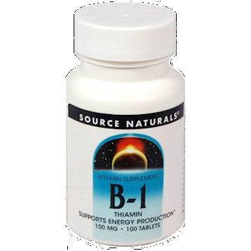 Vitamin B-1 100 mg Source Naturals