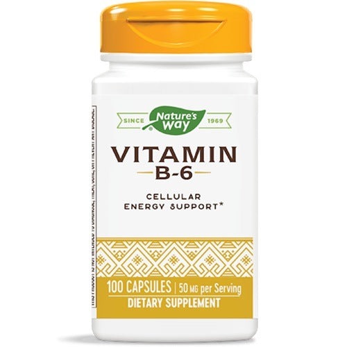 Vitamin B-6 50 mg Natures way