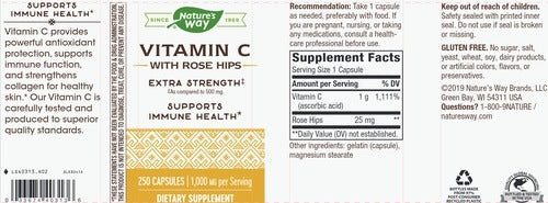Vitamin C-1000 with Rose Hips Natures way