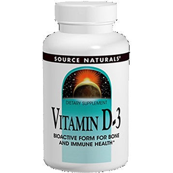 Vitamin D-3 5000 IU Source Naturals