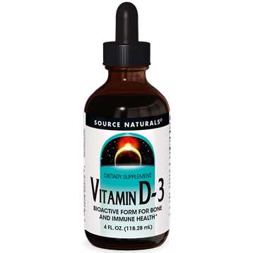 Vitamin D-3 Liquid Source Naturals