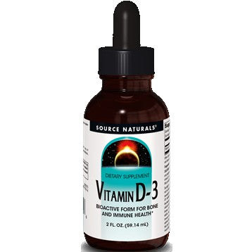 Vitamin D-3 Liquid Source Naturals