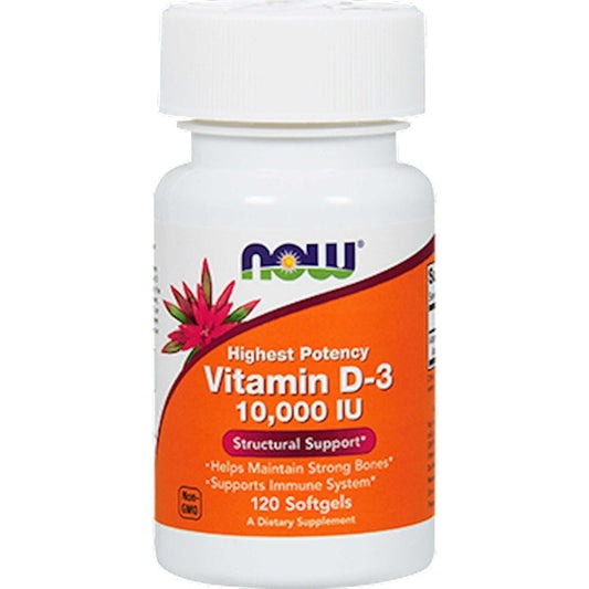 Vitamin-D3 10,000 IU 120 gels NOW