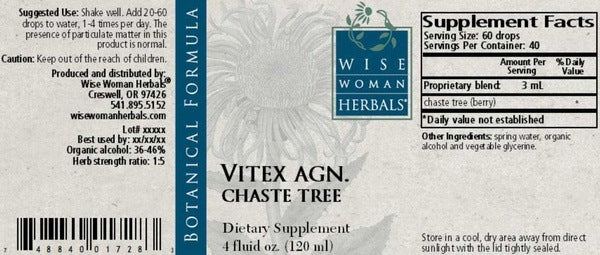 Vitex agnus-castus - chaste tree Wise Woman Herbals