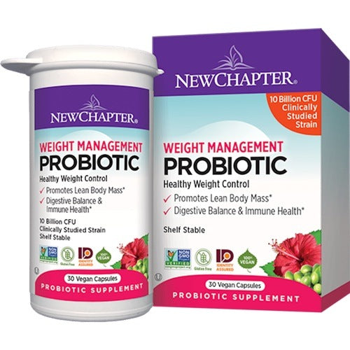 New Chapter Weight Management Probiotic - supports digestive health and healthy weight control