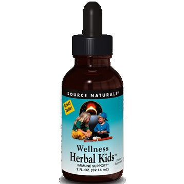 Wellness Herbal Kids Alc Free Source Naturals