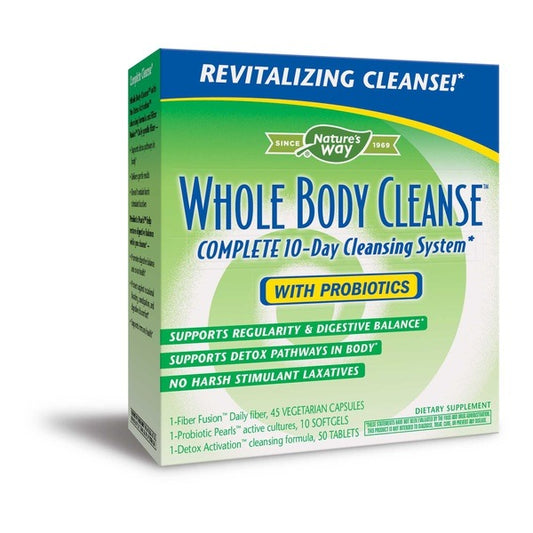 Whole Body Cleanse with Probiotics Natures way