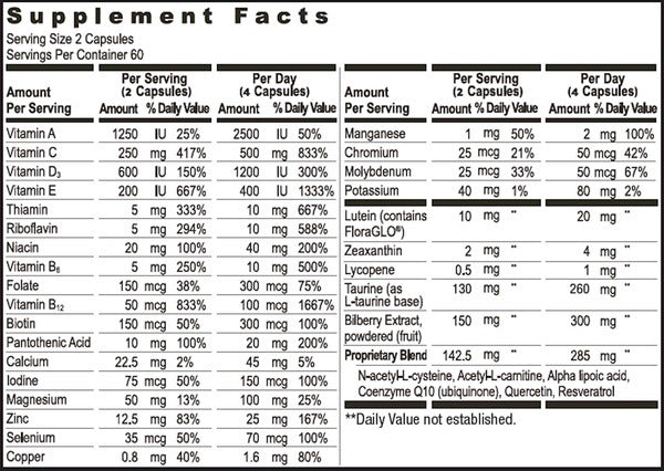 Wholebody Formula Drink Mix Lunovus