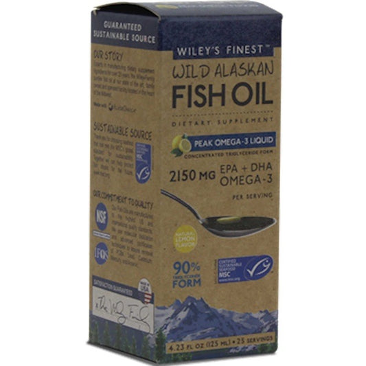 Wild Alaskan Peak Fish Oil Wiley's Finest