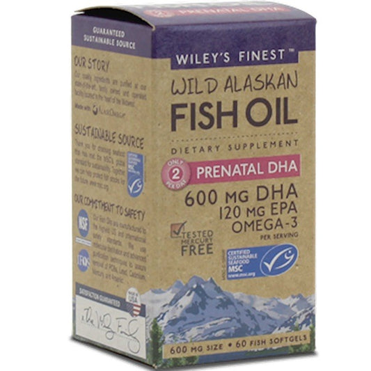 Wild Alaskan Prenatal DHA Wiley's Finest