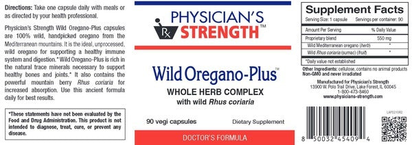 Wild Oregano-Plus Physician's Strength