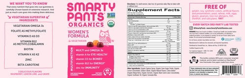 Women's Complete Org Multi SmartyPants Vitamins