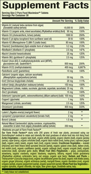 Women's Multi Non-GMO Whole Earth and Sea - Natural Factors