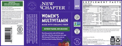 Benefits of Women's Multivitamin Gummies - 75 Gummies | New Chapter | Supports immune function