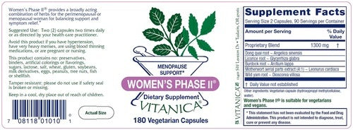 Women's Phase II Vitanica