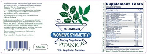 Women's Symmetry Vitanica