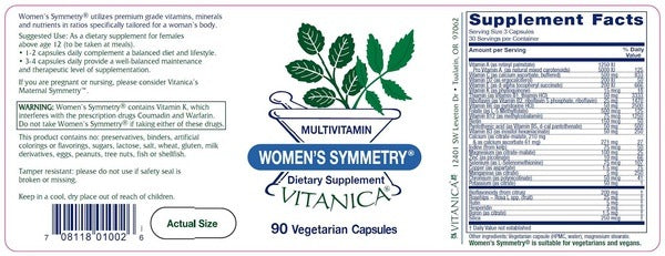 Women's Symmetry Vitanica