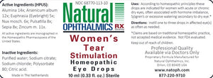 Women's Tear Stimulation Eye Drops by Natural Ophthalmics, Inc [ 2