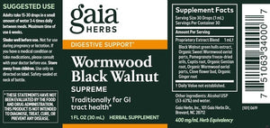 Wormwood Black Walnut Supreme Nutriessential.com