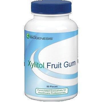 XYLITOL GUM FRUIT 90 PCS Nutra BioGenesis