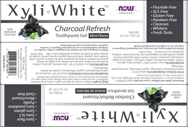 XyliWhite Char Toothpaste NOW