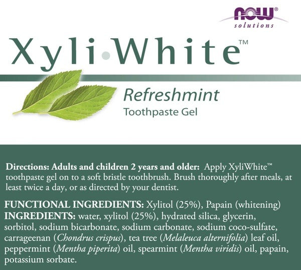 XyliWhite Toothpaste Refreshmint NOW