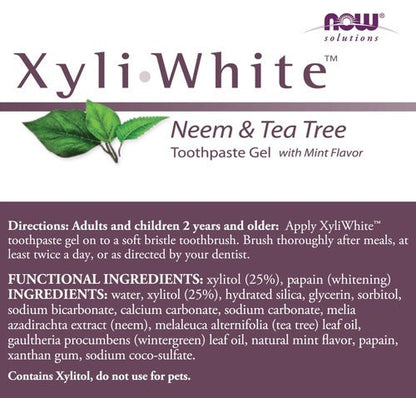 Xyliwhite Neem & Tea Tree NOW