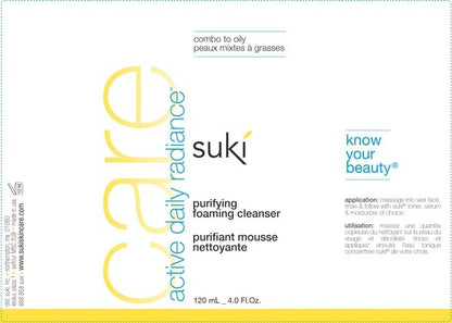 purifying foaming cleanser Suki Skincare